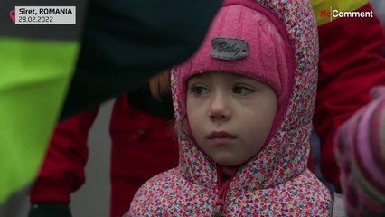 بدون تعليق: الأوكرانيون الهاربون من "الحرب" يواصلون التوافد إلى رومانيا
