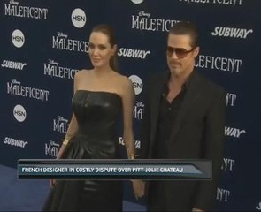 French designer in costly dispute over Pitt-Jolie chateau