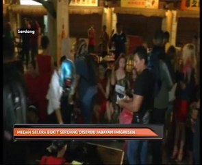 Medan selera Bukit Serdang diserbu Jabatan Imigresen