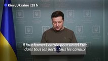 Ukraine: Zelensky appelle à interdire la Russie de 