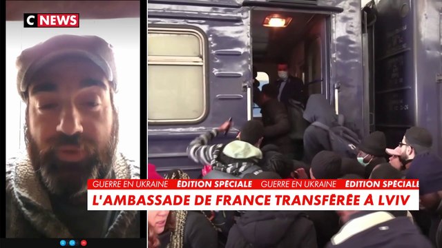 La colère de Jérémy, expatrié français à Kiev après le transfert de l'ambassade de France à Lviv