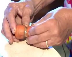 Woman finds long-lost engagement ring on garden's carrot
