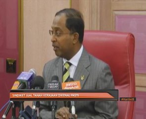 Sendiket jual tanah kerajaan dikenal pasti