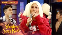 Vhong accidentally hits Vice Ganda's lips | It's Showtime Sexy Babe