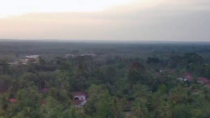 Terbang melawan angin kencang