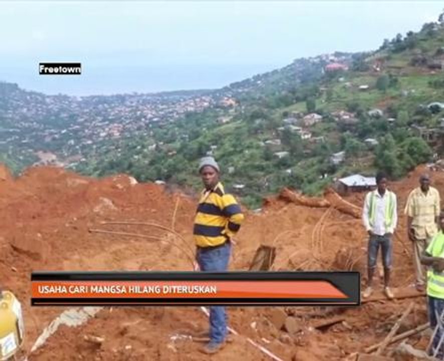 Usaha cari mangsa diteruskan