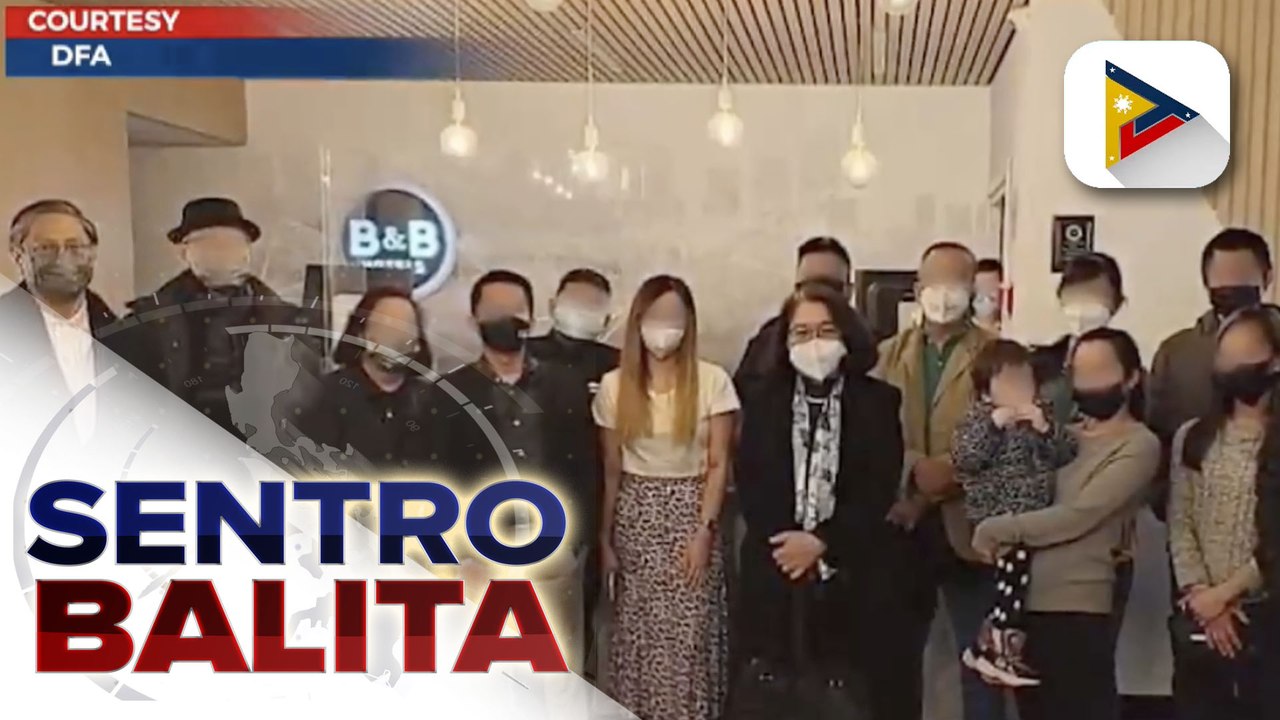 13 Pilipino na inilikas mula sa Ukraine, inaasahang darating na sa bansa mamayang gabi