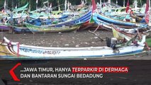 Angin Kencang Ratusan Nelayan Puger Putar Haluan ke Dermaga