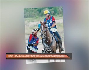 Sultan Mizan Zainal Abidin tarik diri acara ekuestrian endurance