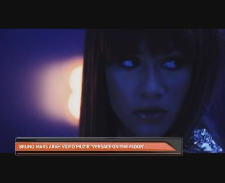 Bruno Mars arah video muzik 'Versace On The Floor'