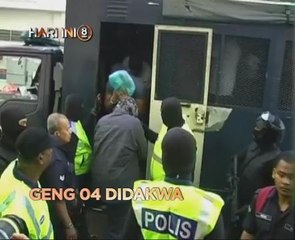 Fokus Hari Ini 8 Malam: Geng 04 didakwa dan rentung dalam kereta
