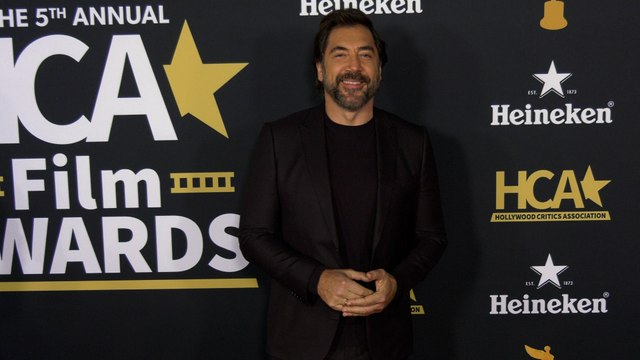 Javier Bardem 5th Annual HCA Film Awards Red Carpet