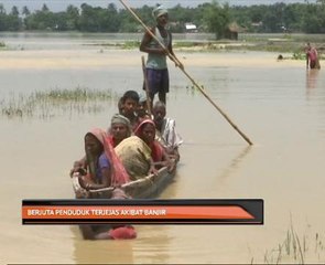 Berjuta penduduk terjejas akibat banjir