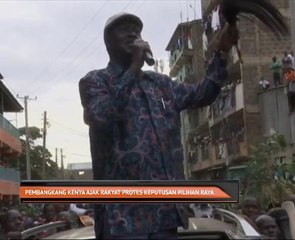 Pembangkang Kenya ajak rakyat protes keputusan pilihan raya