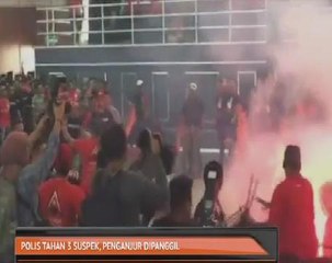 Polis tahan 3 suspek, penganjur dipanggil