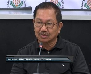 Philippines reports first avian flu outbreak