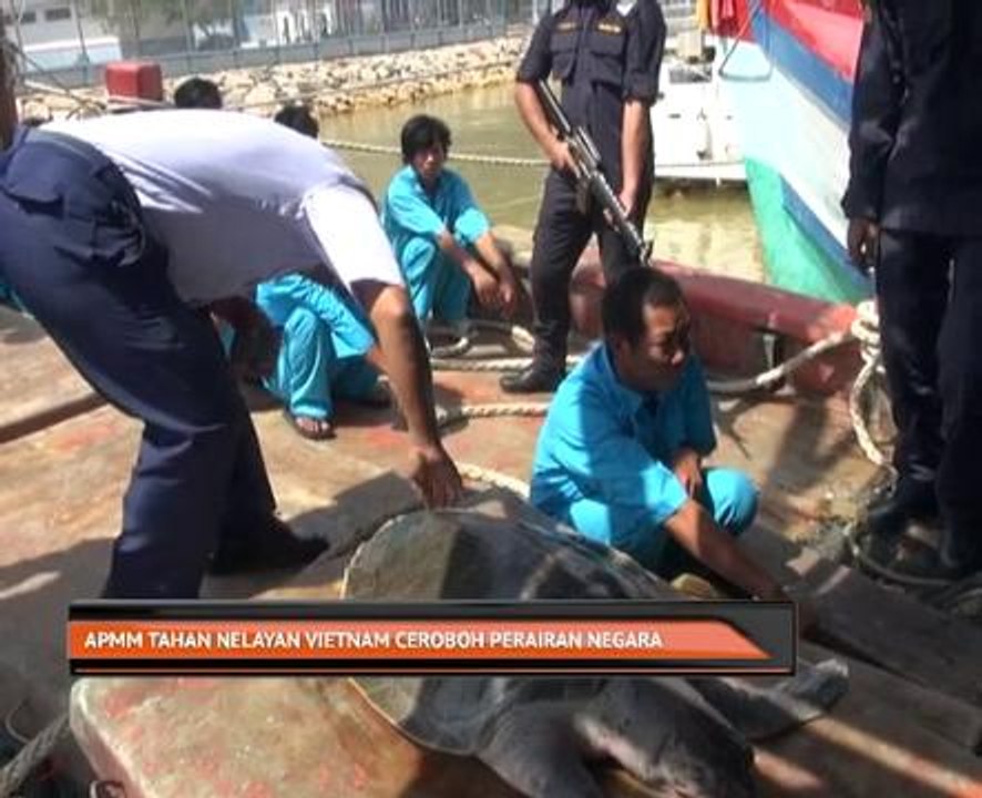 APMM tahan nelayan Vietnam ceroboh perairan negara