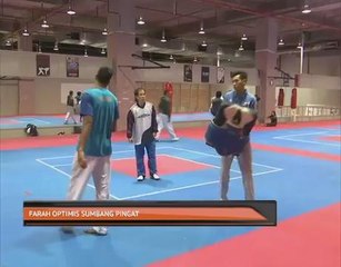 Farah Alisa Roslan optimis sumbang pingat