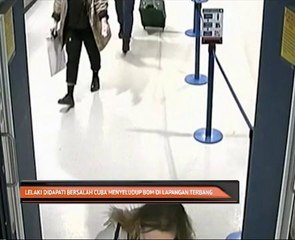 Lelaki didapati bersalah cuba menyeludup bom di lapangan terbang