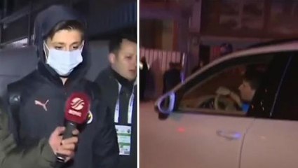 Mert Hakan Yandaş, Arda Gürel'i yoldan alıp ailesinin yanına götürdü