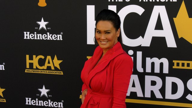Tia Carrere 5th Annual HCA Film Awards Red Carpet Fashion