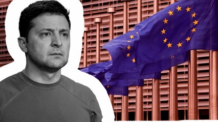 Zelenski firma la solicitud para entrar formalmente en la Unión Europea