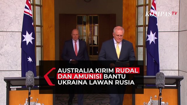 Australia Kirim Rudal dan Amunisi Bantu Ukraina Lawan Rusia!