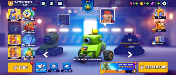 TANKS ALOT || GAMEPLAY PERBURUAN KEPALA ANDROID IOS