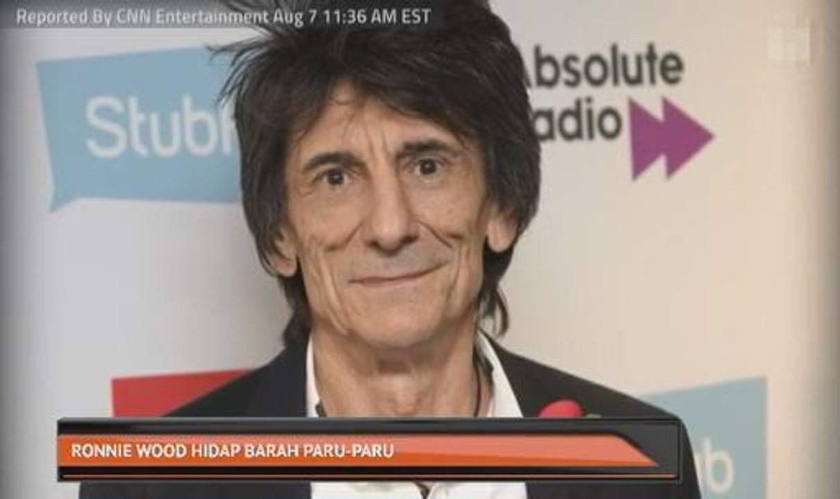 Ronnie Wood hidap barah paru-paru