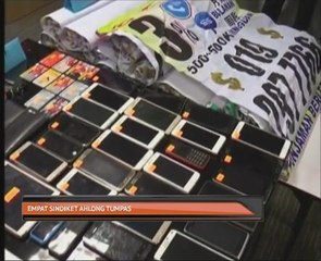 Empat sindiket Ahlong tumpas