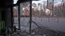 Scenes of devastation in Kyiv suburb of Bucha after major battle between Russian and Ukrainian forces
