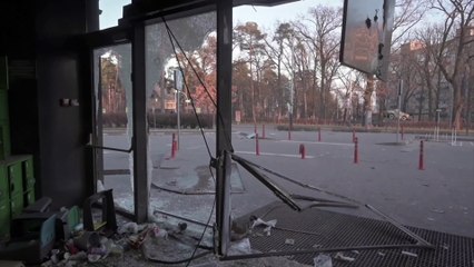 Scenes of devastation in Kyiv suburb of Bucha after major battle between Russian and Ukrainian forces