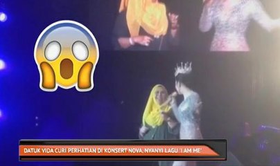 Datuk Vida curi perhatian di Konsert Nova, nyanyi lagu 'I Am Me'