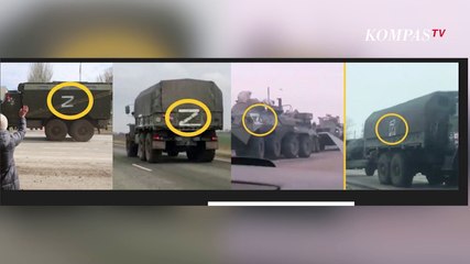 Makna di Balik Kode Z di Tank dan Kendaraan Militer Rusia Saat Invasi Ukraina