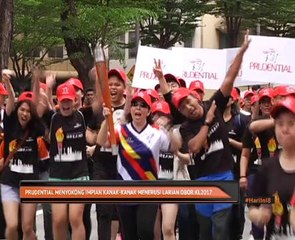 Prudential menyokong impian kanak-kanak menerusi Larian Obor KL2017