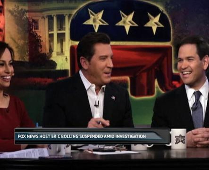 Fox News host Eric Bolling suspended amid investigation