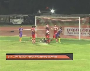 UiTM lakar kejayaan mengalahkan skuad Kelantan