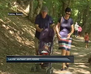 "Lucifer" heatwave grips Kosovo