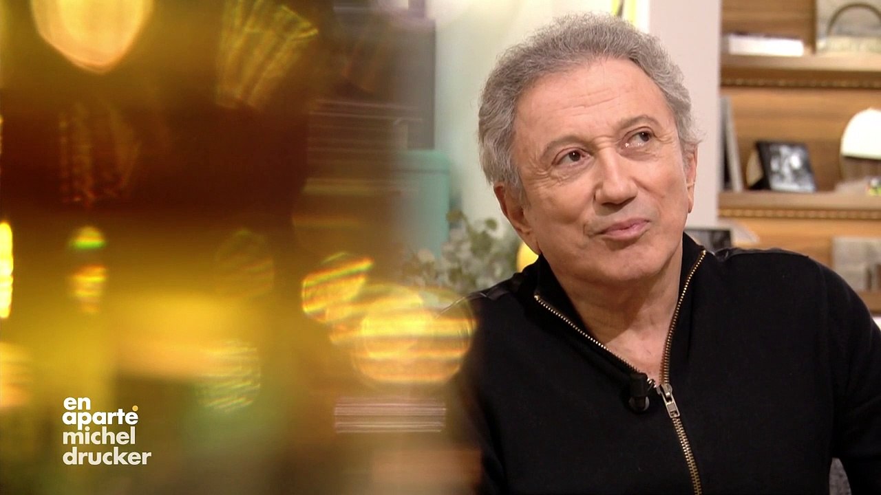Michel Drucker invité de l'émission "En aparté" sur Canal+