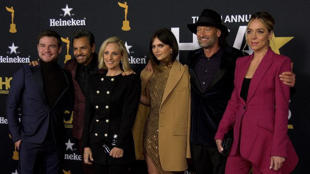 CODA Cast 5th Annual HCA Film Awards Red Carpet Eugenio Derbez, Daniel Durant, Marlee Matlin, Troy Kotsur, Emilia Jones, Sian Heder