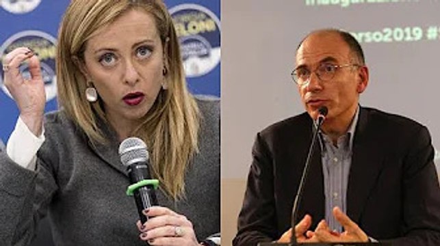 “Cr.isi, guerr@ e bollette, ma la loro priorità è lo Ius soli”. Giorgia Meloni @ffossa Enrico Letta