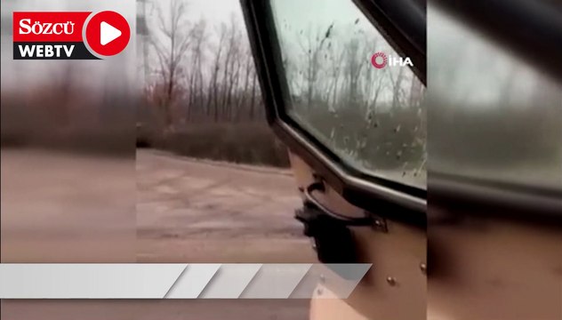 Harkov’da Rus askerleri rehin alındı