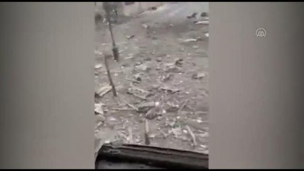 Rus güçler Harkiv valilik binasını füzeyle vurdu