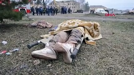 Suriye değil burası Ukrayna! Rus güçleri bir kasabayı yerle bir etti