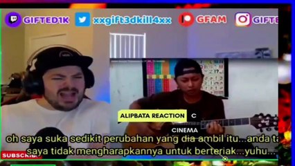 ALIP BATA MUSIC COVER THAT MAKES MANY GUITARISTS IN THE WORLD LEARN REACTION PART 2