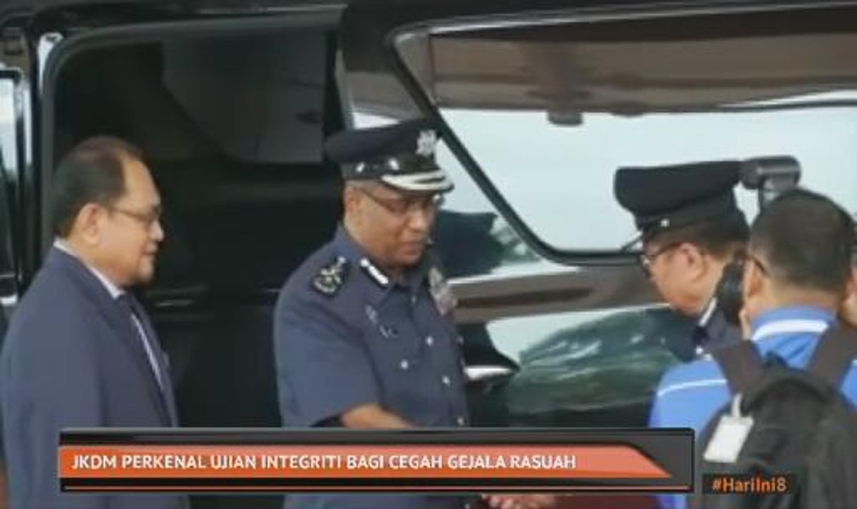 JKDM perkenal ujian intergriti bagi cegah gelaja rasuah