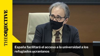 España facilitará el acceso a la universidad a los refugiados ucranianos