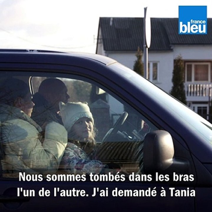 "Nous sommes tombés dans les bras l'un de l'autre", raconte ce Vosgien qui a recueilli une maman ukrainienne