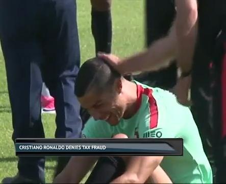 Cristiano Ronaldo denies tax fraud