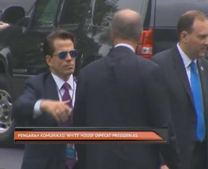 Pengarah Komunikasi White House dipecat Presiden Amerika Syarikat Donald Trump